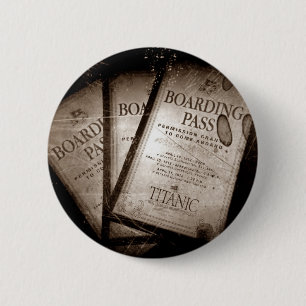 RMS Titanic Boarding Passes Knapp