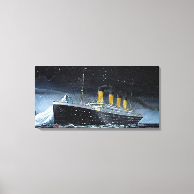 RMS Titanic Canvastryck (Framsida)