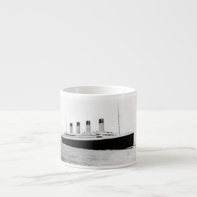 RMS Titanic Espressomugg (Framsidan)