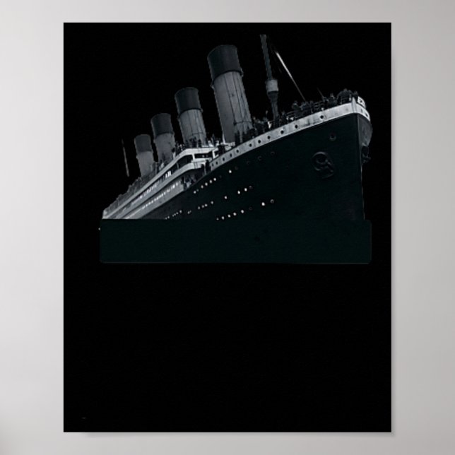 Rms Titanic fickresor kryssningsfartyg semesterres Poster (Framsidan)