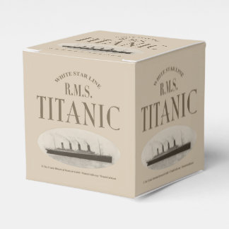 RMS Titanic Ghost Frakt Sepia Classic 2x2 Favoritr Presentaskar