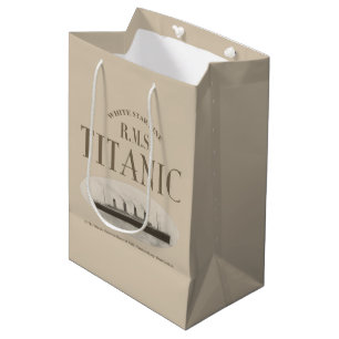 RMS Titanic Ghost Frakt Sepia Gift Bag Medium