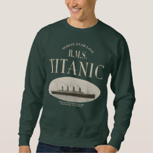 RMS Titanic Ghost Frakt Sepia Sweatshirt