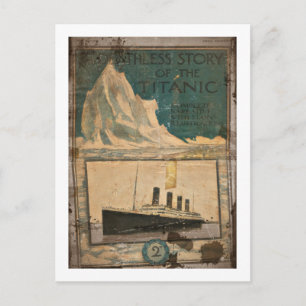 RMS Titanic Illustrated Narrative Vykort