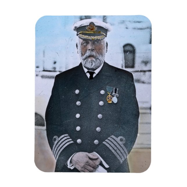 RMS Titanic Kapten Edward J. Smith Magnet (Vertikal)