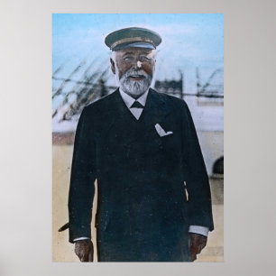 RMS Titanic Kapten Edward John Smith Poster