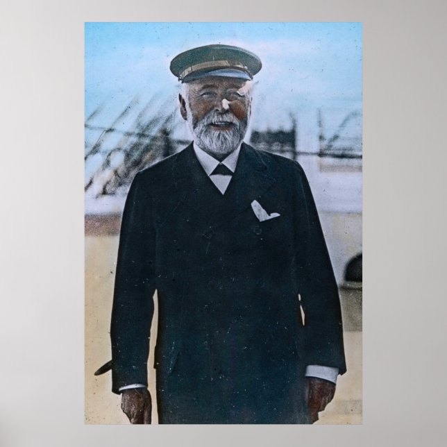 RMS Titanic Kapten Edward John Smith Poster (Framsidan)