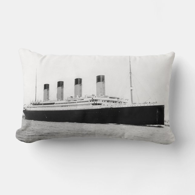 RMS Titanic Lumbarkudde (Framsida)