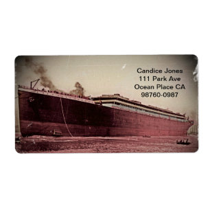 RMS Titanic Maiden Voyage Fraktsedel