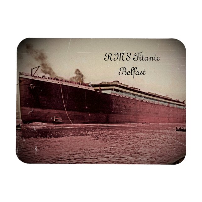 RMS Titanic Maiden Voyage Magnet (Horisontell)