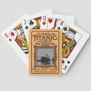 RMS Titanic Nautical Cruise Frakt Disaster 1912 Casinokort