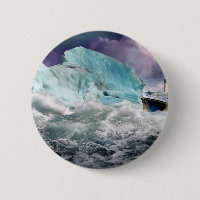 RMS Titanic och Iceberg Painting