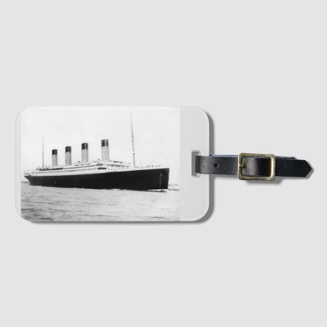 RMS Titanic Passenger Liner Bagagebricka (Framsida horisontal)