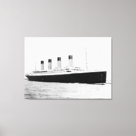 RMS Titanic Passenger Liner Canvastryck