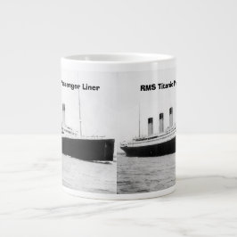 RMS Titanic Passenger Liner Jumbo Mugg