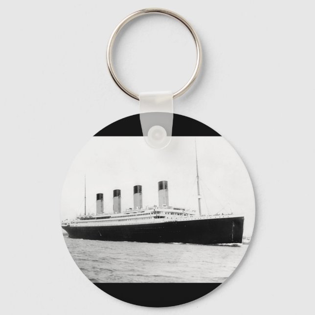 RMS Titanic Passenger Liner Nyckelring (Framsida)