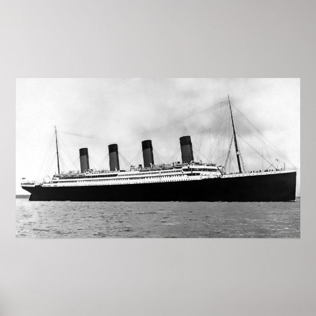 RMS Titanic Poster (Framsidan)