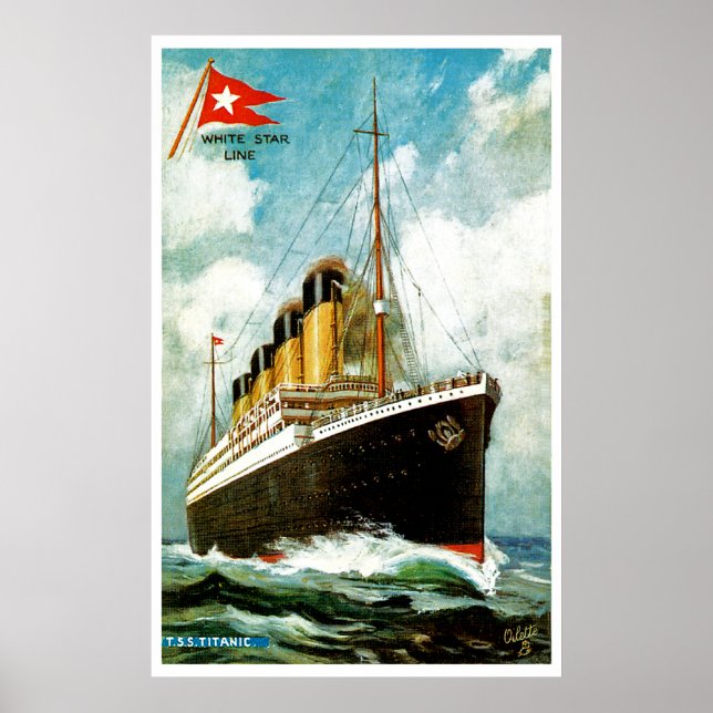 RMS Titanic Poster (Framsidan)