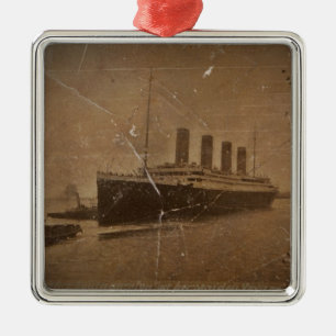 RMS Titanic Southampton Julgransprydnad Metall