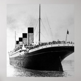 RMS Titanic-utgående Poster