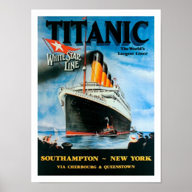 RMS Titanic - Världens största århundradenårsjubil Poster (Framsidan)