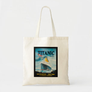 RMS Titanic Vintage affisch Art Tygkasse