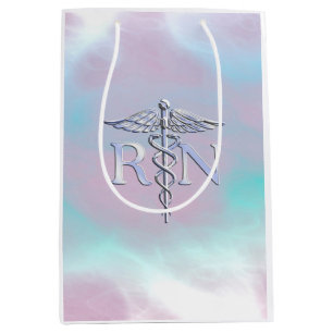 RN Caduceus Medical Mor Pearl Decor