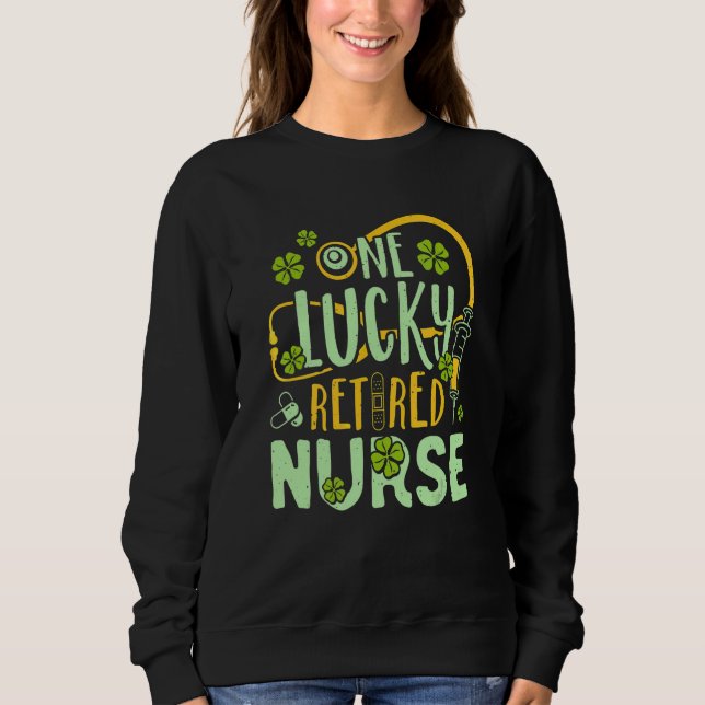 Rn Doktor Lucky Löv Ireland St Patrick Ret T Shirt (Framsida)