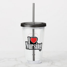 RN I Kärlek Nursing Take Away Mugg