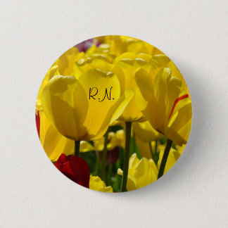 RN knappar Gula Tulpan Blommor Omvårdnad Blommig