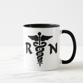 Rn-läkarundersökningsymbol Mugg