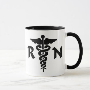 Rn-läkarundersökningsymbol Mugg