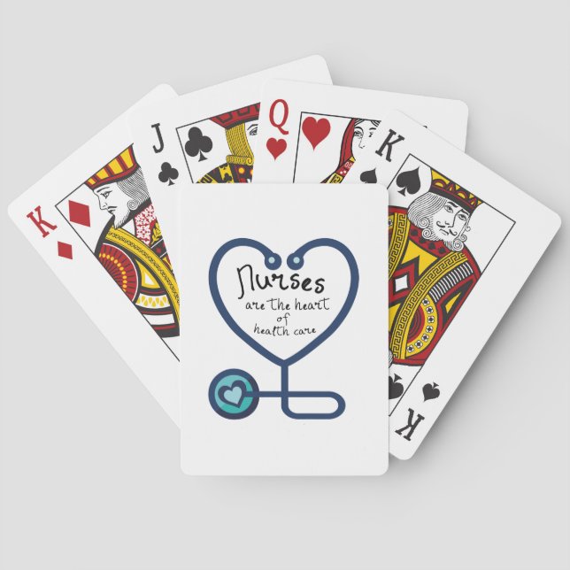 Rn-legitimerad sjuksköterskagåvor casinokort (Baksidan)