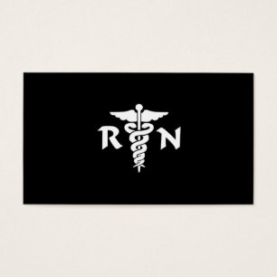 RN Medicinsk symbol Visitkort