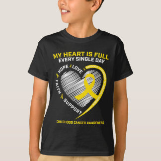 Rn Medvetenhet om cancer hos barn och ungdomar vid T Shirt
