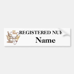 RN Nurse Collage-bildekal Bildekal