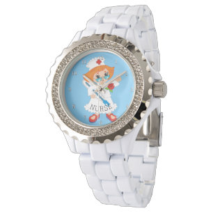 RN Nurse Gift Cute Nursing Armbandsur