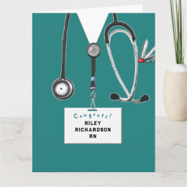 RN Nurse Studenten Card Kort