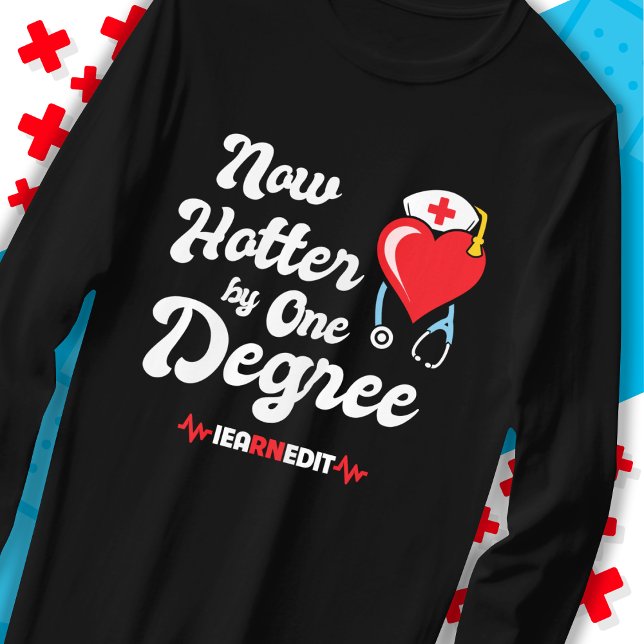 RN Nurse Studenten I förvärvade det registrerade s T Shirt (Skapare uppladdad)