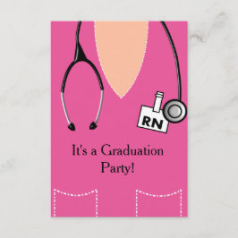 RN Nurse Studenten-inbjudan SCrub Top #55 Inbjudningar