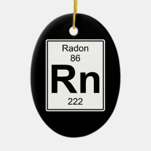 Rn - Radon Julgransprydnad Keramik