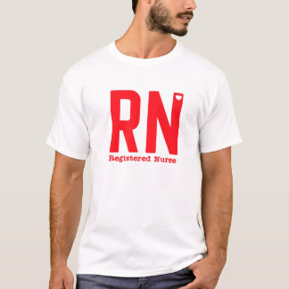 RN Registered Living That Nurse Life All Night Scr T Shirt
