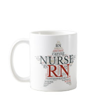RN Registered Nurse Mugg | Nurse Star Ord Cloud