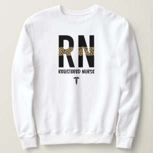 RN Registrerad Nurse Cheetah Nurse Studenten T Shirt