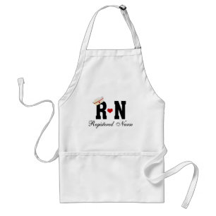 RN Registrerad sjuksköterska Förkläde
