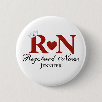 RN Registrerad sjuksköterska Knapp