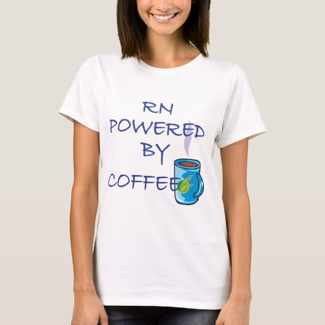 RN SOM DRIVAS AV KAFFE TRÖJA (Framsida)