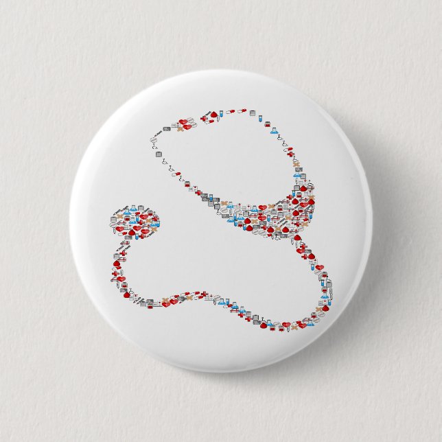 RN Stethoscope Knapp (Framsida)