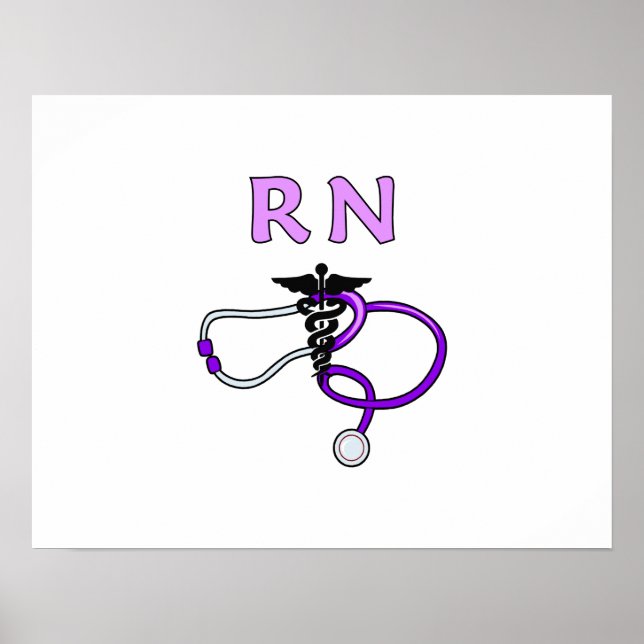RN Stethoscope Poster (Framsidan)