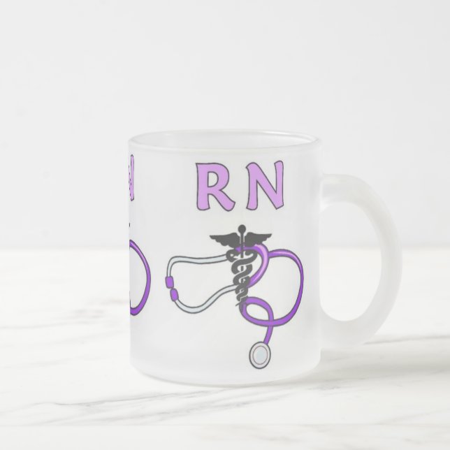 RN Stetoskop Frostad Glasmugg (Höger)